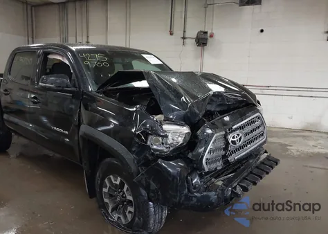 2017 Toyota Tacoma Dbl Cab/Sr/Trdspt/Or/Pro из США, поврежденный, VIN 5TFCZ5AN4HX063485